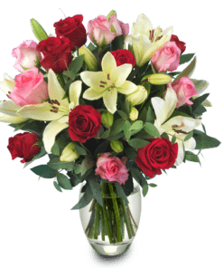 Cocktail d'Amour : Roses et Lys